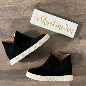 Aerosoles Zia Suede Sneaker Booties NWOT